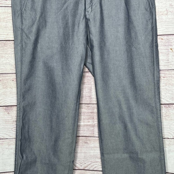 Bonobos Men's Gray Slim Straight 100% Cotton Pants Size 32 - Picture 5 of 7